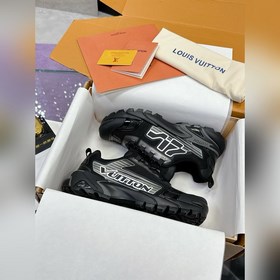頂級版本LV路易威登 L家驢牌Runner Tatic系列 厚底 休閑 運動鞋