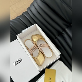 高定品質！Maison Margiela MM6分趾鞋 Tabi 意産植鞣羊皮！