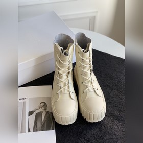 高定品質！Maison Margiela MM6餅幹鞋 鞋面牛皮 内裡牛皮 高
