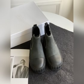 高定品質！Maison Margiela MM6餅幹鞋 鞋面牛皮 内裡牛皮 高