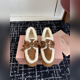 代購級  ( 官網同步 盒包裝) MiuMiu 缪缪2026ss秋冬 純羊毛樂