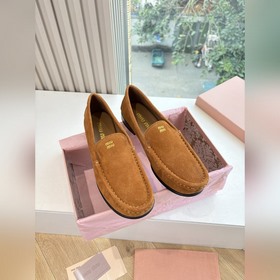 G399MiuMiu缪缪2026秋冬最新走秀款 樂福鞋 超多明星網紅種草 秀款出