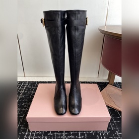 代購級 Miu miu 25ss 彈力 短靴 秋冬走秀新款短靴 長靴 今年最值