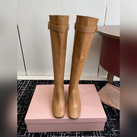 代購級 Miu miu 25ss 彈力 短靴 秋冬走秀新款短靴 長靴 今年最值