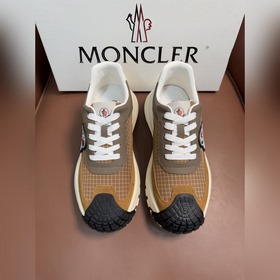Moncler蒙口 男鞋運動鞋，進口透氣網面、氯丁橡膠 各種材質拼接打造，鞋面采