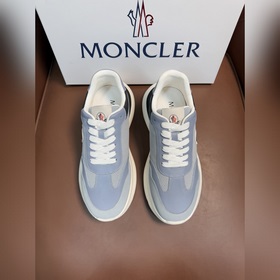 Moncler蒙口 男鞋運動鞋，進口透氣網面、氯丁橡膠 各種材質拼接打造，鞋面采