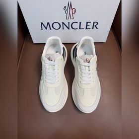 Moncler蒙口 男鞋運動鞋，進口透氣網面、氯丁橡膠 各種材質拼接打造，鞋面采