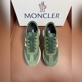 Moncler蒙口 男鞋運動鞋，進口透氣網面、氯丁橡膠 各種材質拼接打造，鞋面采
