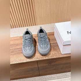 [全皮] MONCLER ALTIVE 蒙口新款厚底休閑男士運動鞋 滑闆鞋 餅幹
