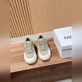 MONCLER ALTIVE 蒙口新款厚底休閑男士運動鞋 滑闆鞋 餅幹鞋 真的好