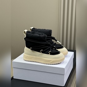 頂級品質 moncler25 秋冬 雪地靴 防水塗層滑雪布 羊毛絨布裡 TPU防