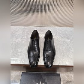 Prada，普拉達]原單 高品質 -代購級别 -經典牛津鞋 -材質-原版進口牛皮