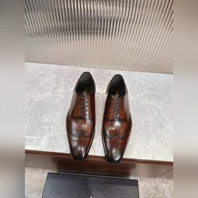 [Prada，普拉達]原單 高品質 -代購級别 -經典牛津鞋 -材質-原版進口牛