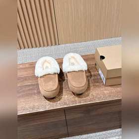 UGG 油叽叽秋冬新款 便鞋新生系列Ansley安思麗穆勒鞋 時尚舒适淺口平底一