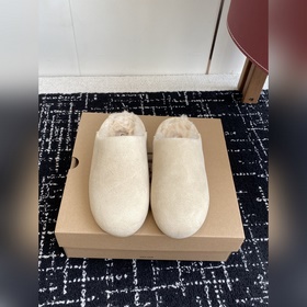 UGG 25秋冬新款 便鞋新生系列 安思麗穆勒拖 時尚舒适淺口平底一腳蹬 半拖