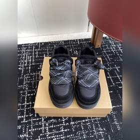 代購級 UGG.梅爾休閑鞋 (街頭款)8890 2cm超輕鞋底，牛皮 網狀織物