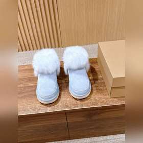 UGG 油叽叽蒂茨庫特秋冬新款女士休閑經典毛毛短靴半拖 UGG 秋冬新出的秋冬