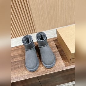 UGG 5845##經典雪地靴 隆豐原廠A級防水防污17mm羊皮毛一體 最新前薄