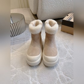 UGG新款羊毛保暖雪地靴 超級厚實保暖 經典百搭款 鞋面牛反絨 内裡墊腳進口澳洲