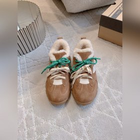 UGG新款羊毛保暖厚底休閑鞋 超級厚實保暖 經典百搭款 鞋面牛皮 内裡墊腳進口澳