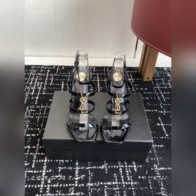 代購級 Saint LaurentYSL聖羅蘭經典高跟涼鞋 這款涼鞋絕對是我鞋