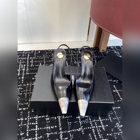 代購級 聖羅蘭Saint Laurent 25ss新品 鐵頭 方頭 YSL飾扣優