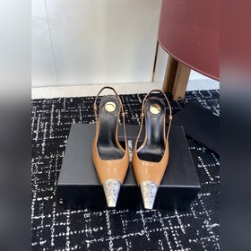 代購級 聖羅蘭Saint Laurent 25ss新品 鐵頭 方頭 YSL飾扣優