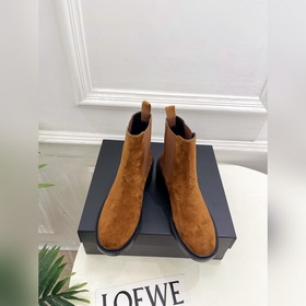 Saint Laurent 聖羅蘭 2026秋冬新品 YSL英倫風粗跟切爾西短靴
