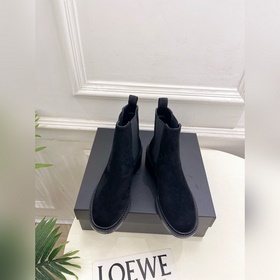 Saint Laurent 聖羅蘭 2026秋冬新品 YSL英倫風粗跟切爾西短靴
