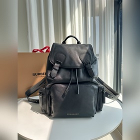 Burberry 巴寶莉純原單寶莉雙肩包 進口小牛皮配黑鋼五金 低調又奢華 超強