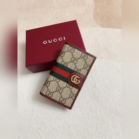HUHU 官網同步新款！Ophidia系列~卡包錢包， 采用GG Supreme