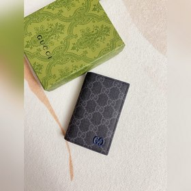 專櫃品質，頂級原單貨，實物實拍！768249黑PVC藍 出貨~尺寸：寬7.5x高