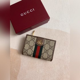 HUHU 官網同步新款！Ophidia系列~短夾錢包， 采用GG Supreme