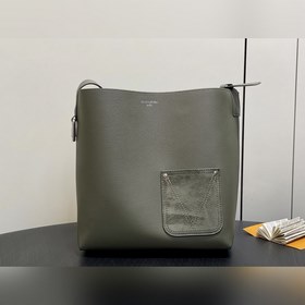 [原單精品]M26747卡其綠 全皮水桶包購物袋 當季新款 VERSO HOBO