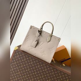 碼芯片，定制頭層牛皮 M45607杏色 M12967巧克力色 M45595黑色