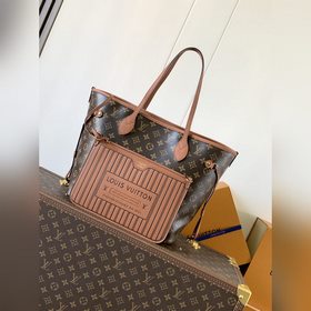 頂級原單，變碼芯片 M11946黑色 M12061棕色 Neverfull In