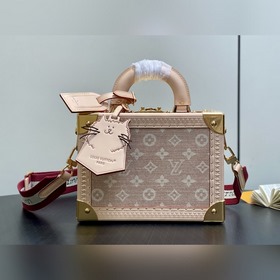 [原單精品]M14592貓咪 硬盒子硬箱子 ETITE VALISE 便攜式硬