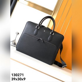 型號：130271#黑色專櫃專用頭層牛皮，萬寶龍經典匠心系列秉承品牌的悠久傳統，