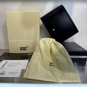 MONTBLANC萬寶龍大班系列12卡位錢夾 型號：MB198314#18592