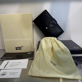 MONTBLANC萬寶龍大班系列9卡位按扣卡片夾 型號：MB198322#159