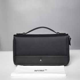 MONTBLANC 我的萬寶龍夜航系列手拎手包 型號：U0118256#3293