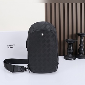 MONTBLANC全新萬寶龍風尚3.0系列斜挎包 型號：MB129971# 材質