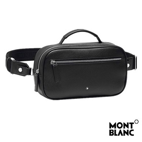 MONTBLANC萬寶龍大班軟皮系列腰包斜背包 型號：U0116735 3593