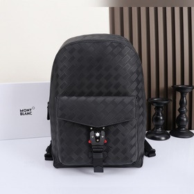 MONTBLANC全新萬寶龍風尚3.0系列M雙肩背包經典黑 型號：MB12996