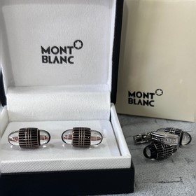 Montblanc 萬寶龍袖扣 萬寶龍作為奢侈品品牌，一直以來都以高質量和精緻設