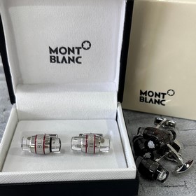 Montblanc 萬寶龍袖扣 萬寶龍作為奢侈品品牌，一直以來都以高質量和精緻設