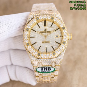 THB出品！特惠 ！最新還原 AP愛彼皇家橡樹滿鑽15400滿天星 壕無人性 實