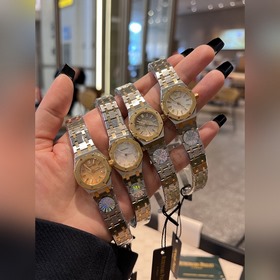 女款_[高端複刻] 對版Mini愛彼皇家橡樹 璀璨耀眼的霜金工藝 (對版研發，超精湛工