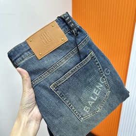 balenciaga巴黎世家26ss春夏新品牛仔褲 進口土耳其純棉牛仔面料 萊賽
