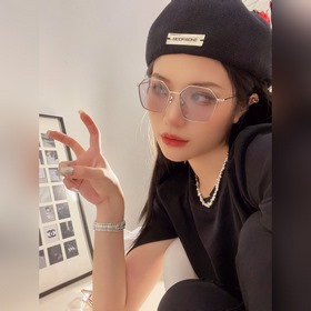 巴黎世家 BALENCIAGA BB0198O 54-17-145 清冷感素顔眼